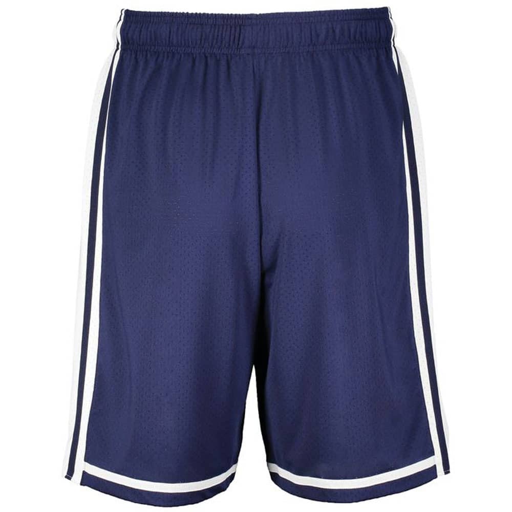 Navy-White Legacy Basketball Shorts