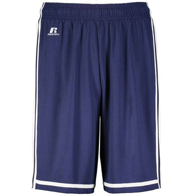 Navy-White Legacy Basketball Shorts