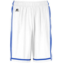 Load image into Gallery viewer, White-Royal Legacy Basketball Shorts
