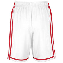 Load image into Gallery viewer, White-True Red Legacy Basketball Shorts
