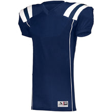 Load image into Gallery viewer, Augusta TForm Football Jersey Navy-White
