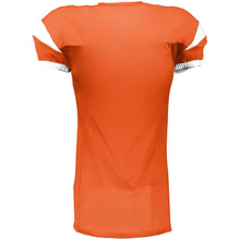 Load image into Gallery viewer, Slant Orange-White Football Jersey
