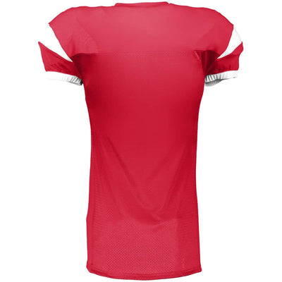 Slant Red-White Football Jersey