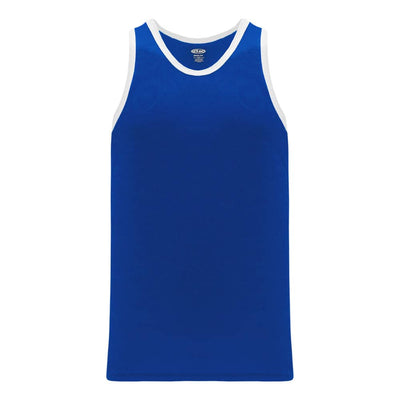 League B1325 Basketball Jersey Royal-White