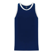 Load image into Gallery viewer, League B1325 Basketball Jersey Navy-White
