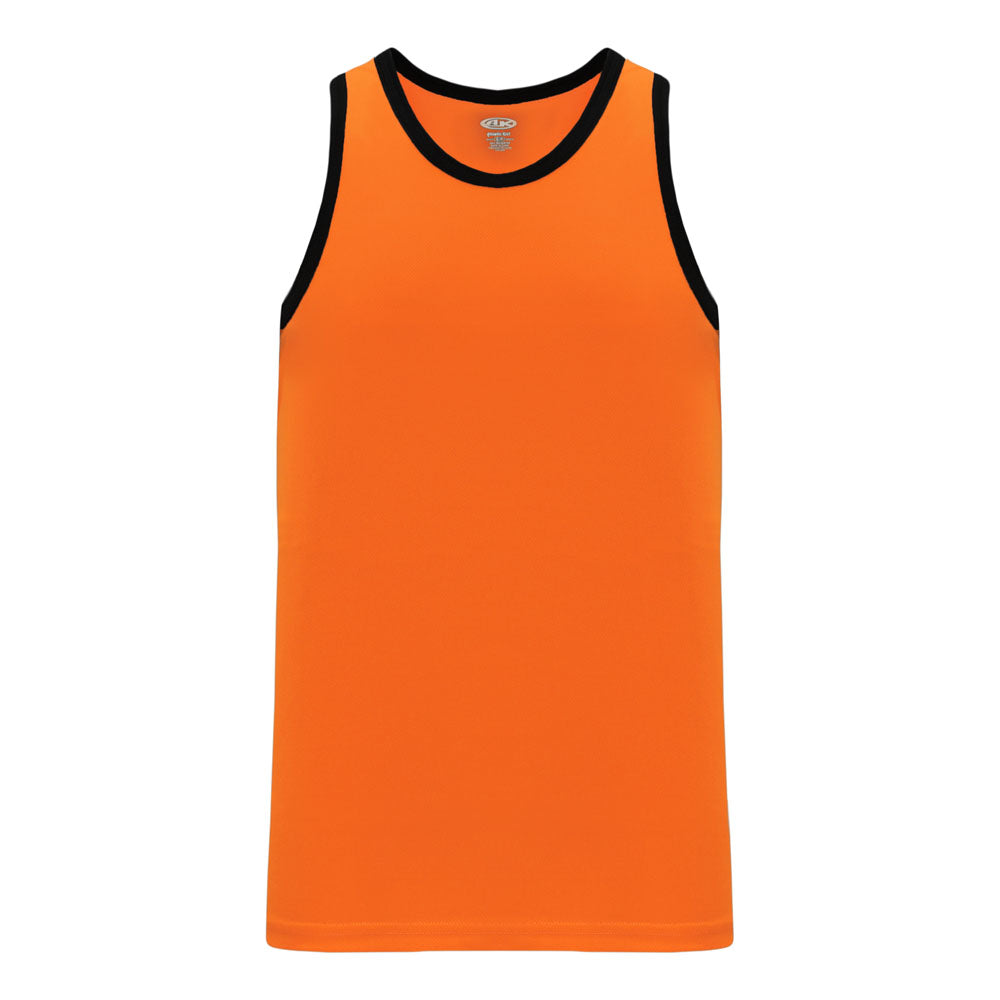 League B1325 Basketball Jersey Orange-Black