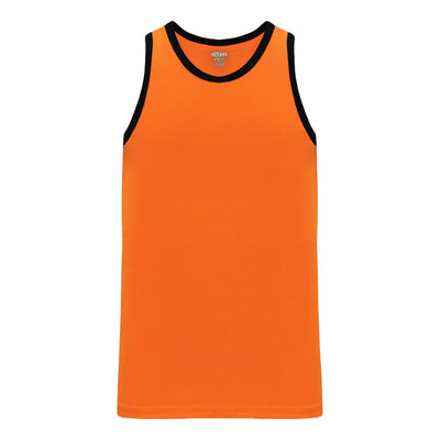 League B1325 Basketball Jersey Orange-Black