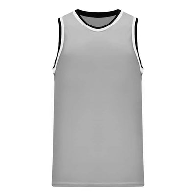 Pro B1710 Basketball Jersey Grey-Black-White