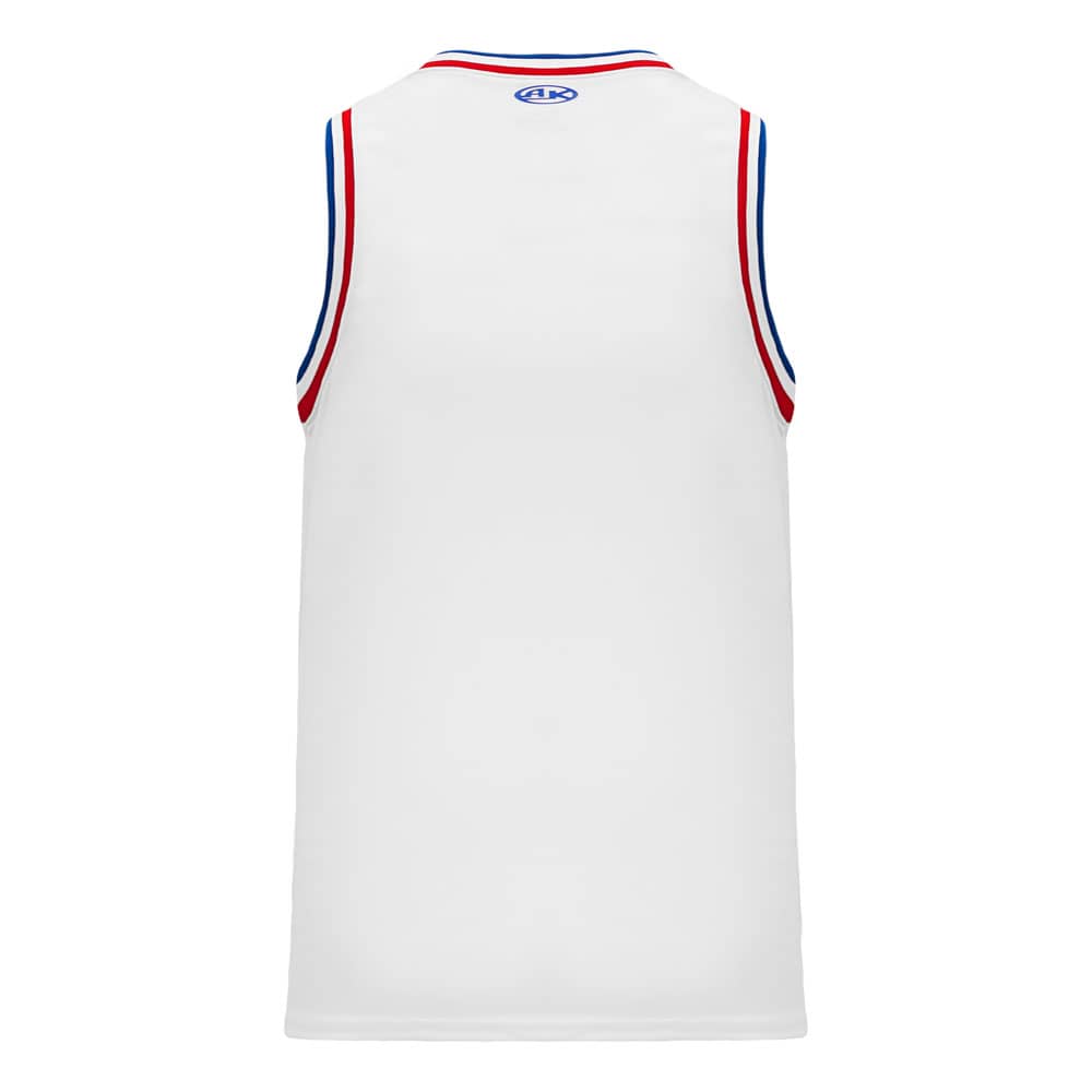 Pro B1710 Basketball Jersey White-Royal-Red