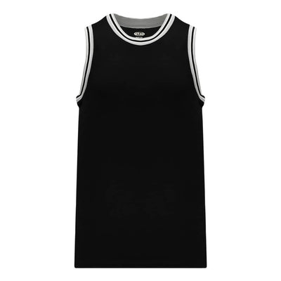 Pro B1710 Basketball Jersey Black-Grey-White
