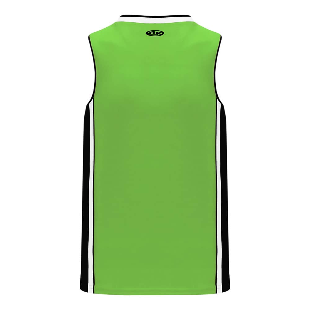 Pro B1715 Basketball Jersey Lime Green-Black-White