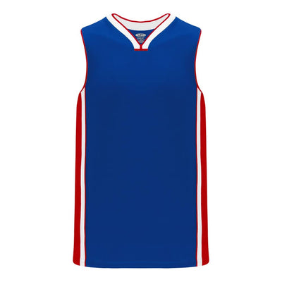 Pro B1715 Basketball Jersey Royal-Red-White