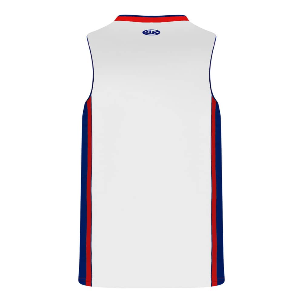 Pro B1715 Basketball Jersey White-Royal-Red