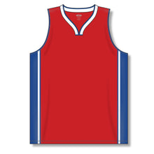 Load image into Gallery viewer, Dry-Flex Pro Style Basketball Jersey-Red-Royal-White
