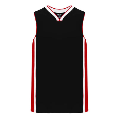 Pro B1715 Basketball Jersey Black-Red-White