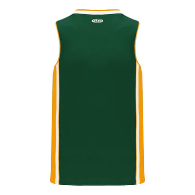 Pro B1715 Basketball Jersey Green-Gold-White