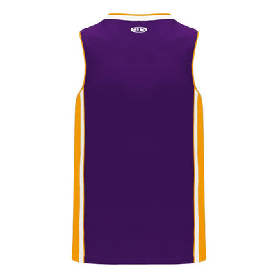 Pro B1715 Basketball Jersey Purple-Gold-White