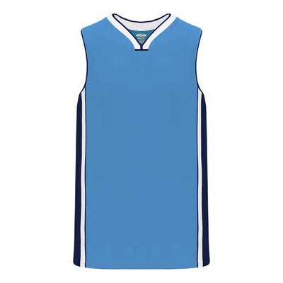 Pro B1715 Basketball Jersey Sky Blue-Navy-White