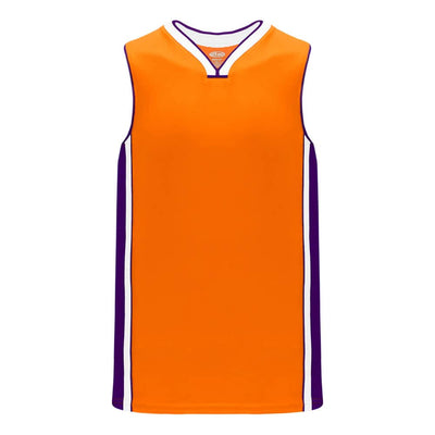 Pro B1715 Basketball Jersey Orange-Purple-White