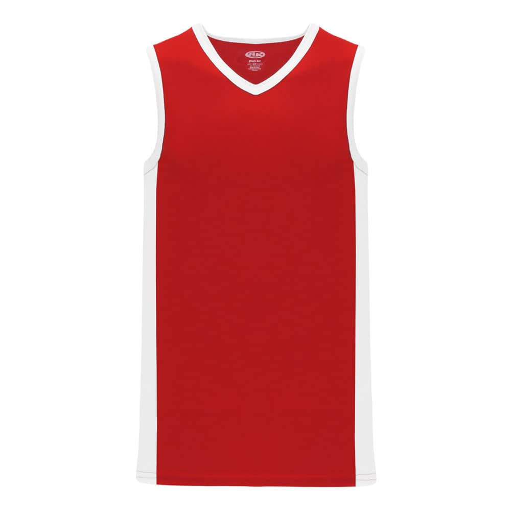 Pro B2115 Basketball Jersey Red-White
