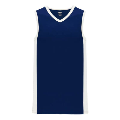 Pro B2115 Basketball Jersey Navy-White