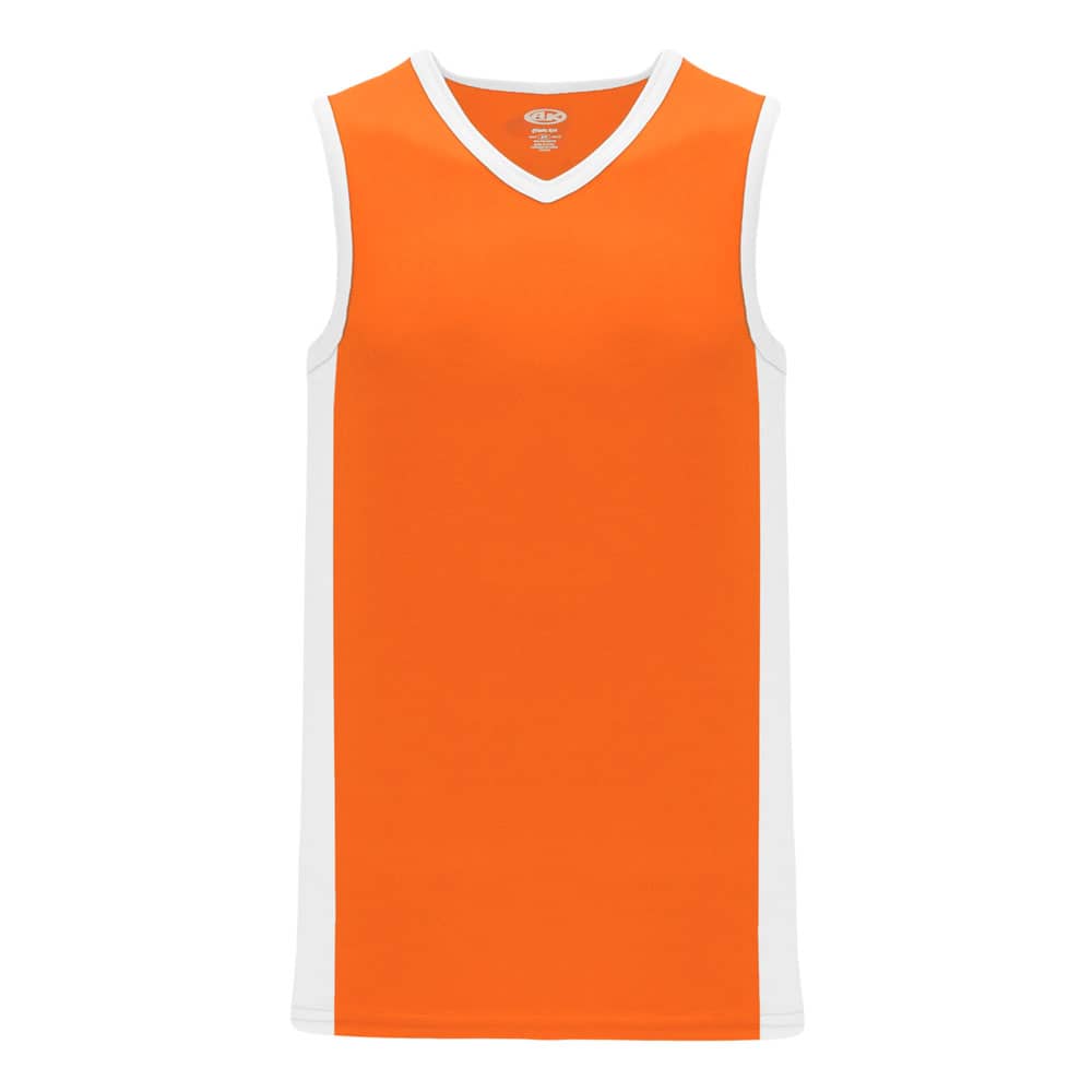 Pro B2115 Basketball Jersey Orange-White