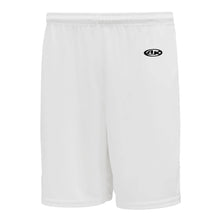 Load image into Gallery viewer, DryFlex White Baseball Shorts
