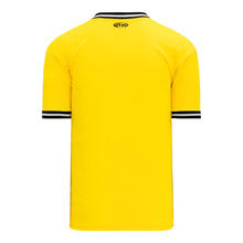 Load image into Gallery viewer, Retro V-Neck Dry Flex Pullover Yellow-Black Jersey
