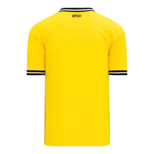 Load image into Gallery viewer, Retro V-Neck Dry Flex Pullover Yellow-Black Jersey
