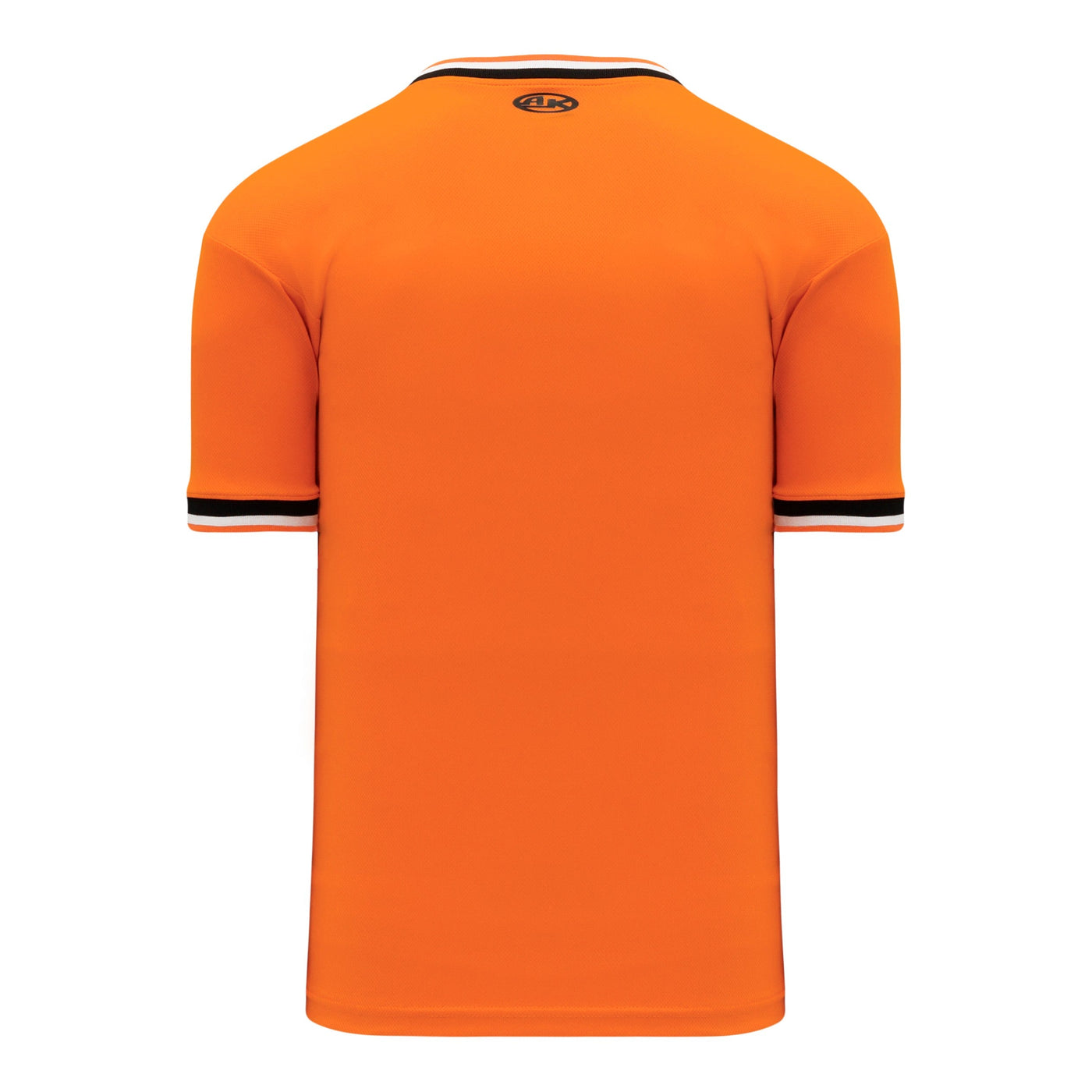 Retro V-Neck Dry Flex Pullover Orange-Black Jersey