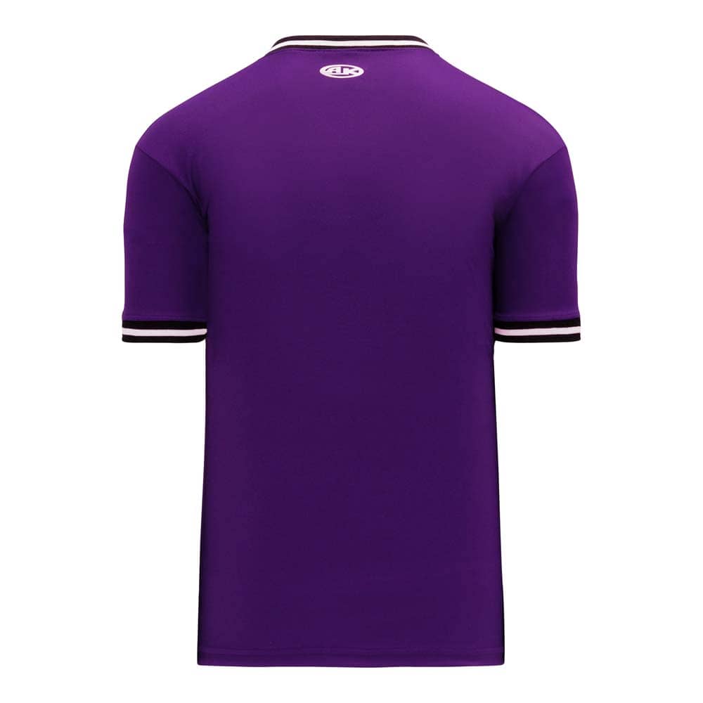 Retro V-Neck Dry Flex Pullover Purple-Black Jersey