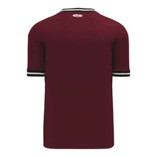 Load image into Gallery viewer, Retro V-Neck Dry Flex Pullover Maroon-Black Jersey
