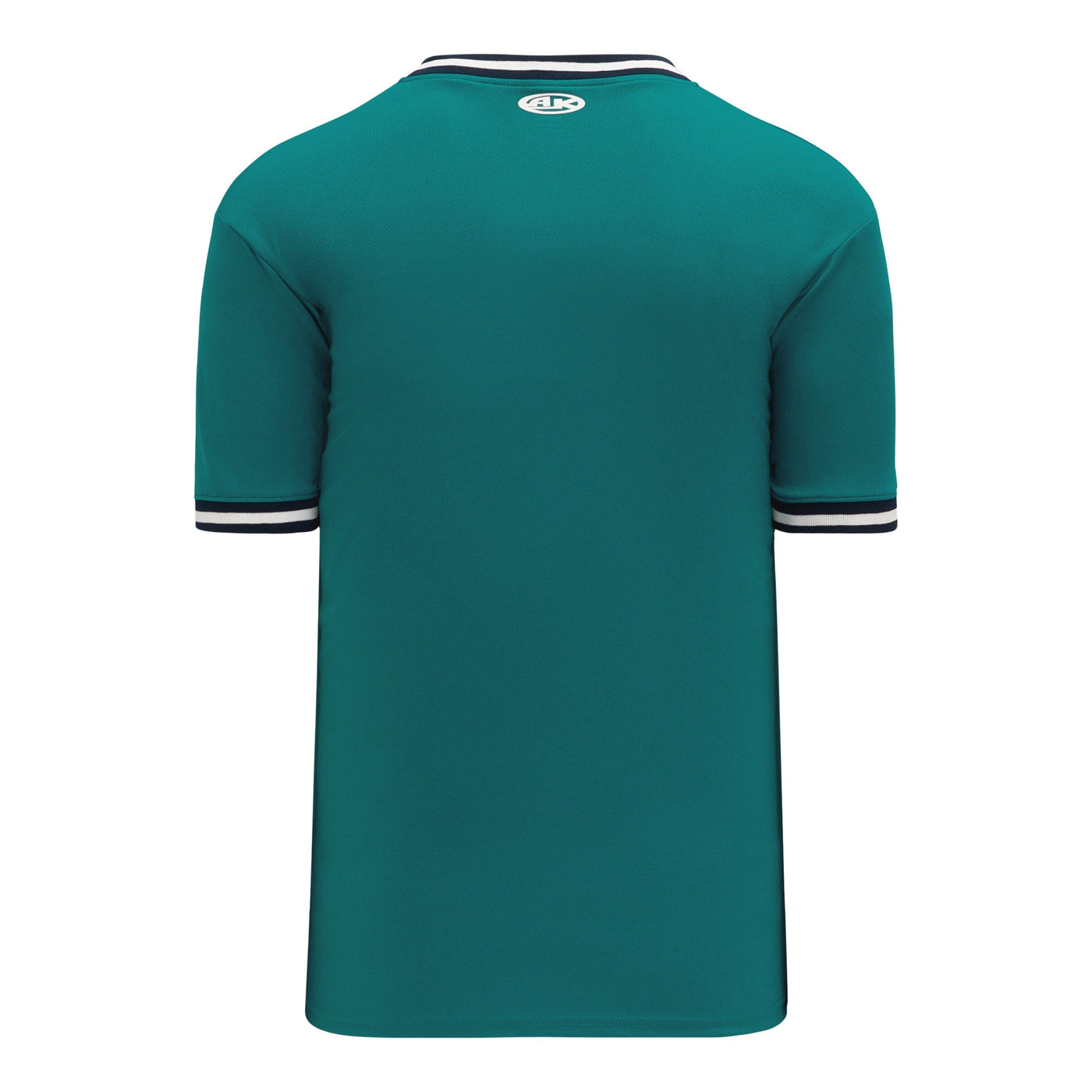 Retro V-Neck Dry Flex Pullover Teal-Navy Jersey