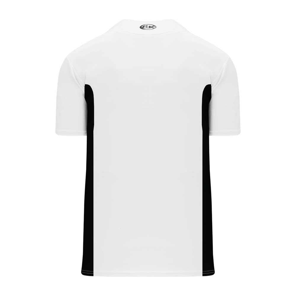 1-Button Dryflex White-Black Jersey