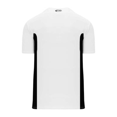 1-Button Dryflex White-Black Jersey