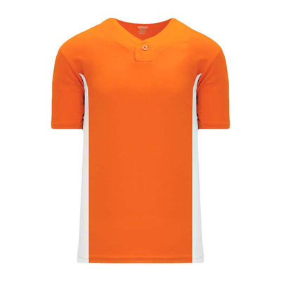 1-Button Dryflex Orange-White Jersey