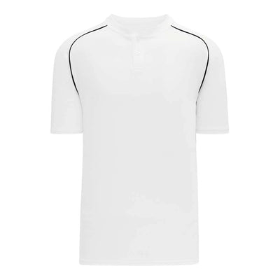 2-Button DryFlexr White Jersey