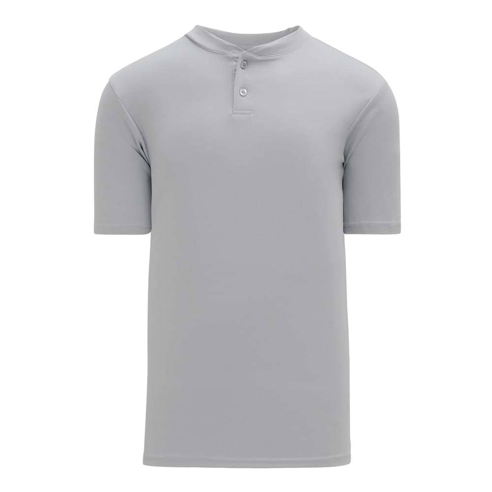2-Button DryFlex Grey T-Shirt