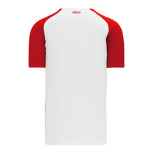 Load image into Gallery viewer, Dryflex V-Neck Pullover White-Red Jersey

