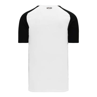 Dryflex V-Neck Pullover White-Black Jersey