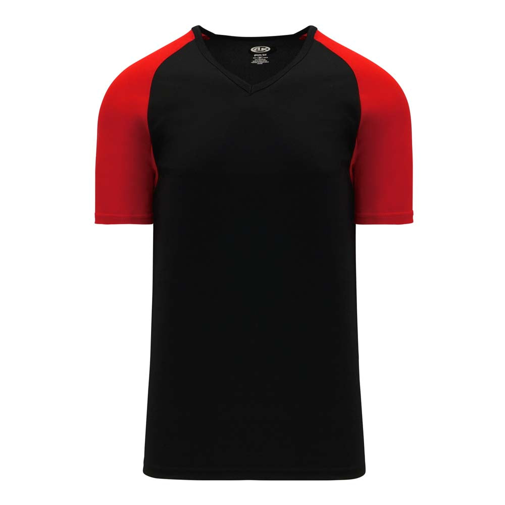 Dryflex V-Neck Pullover Black-Red Jersey