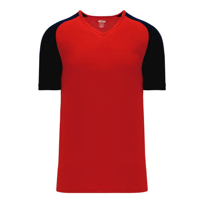 Dryflex V-Neck Pullover Red-Black Jersey