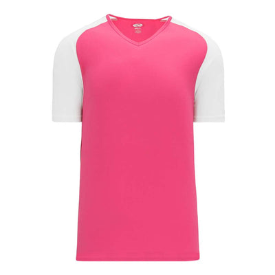 Dryflex V-Neck Pullover Pink-White Jersey