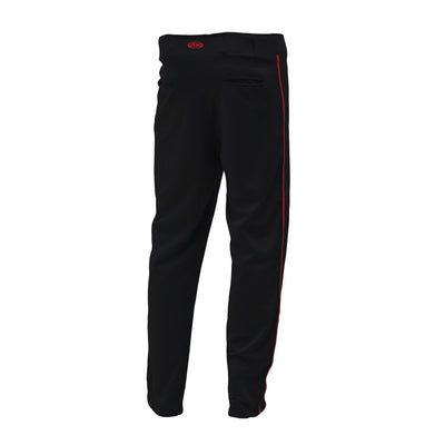 Prostar Black and Red Piped Pant