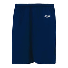 Load image into Gallery viewer, DryFlex Navy Baseball Shorts with Pockets
