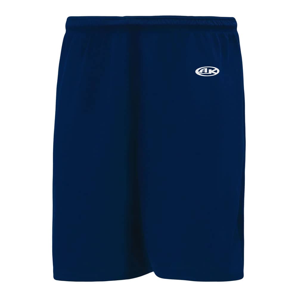 DryFlex Navy Baseball Shorts with Pockets