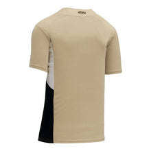 Load image into Gallery viewer, DryFlex Two-Tone Single Button Cream-Black-White Jersey
