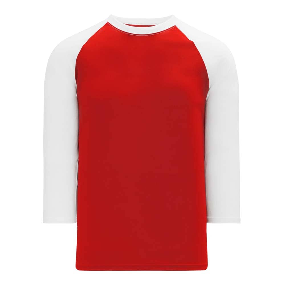 Classic 3-4 Sleeve Baseball Red-White Shirt