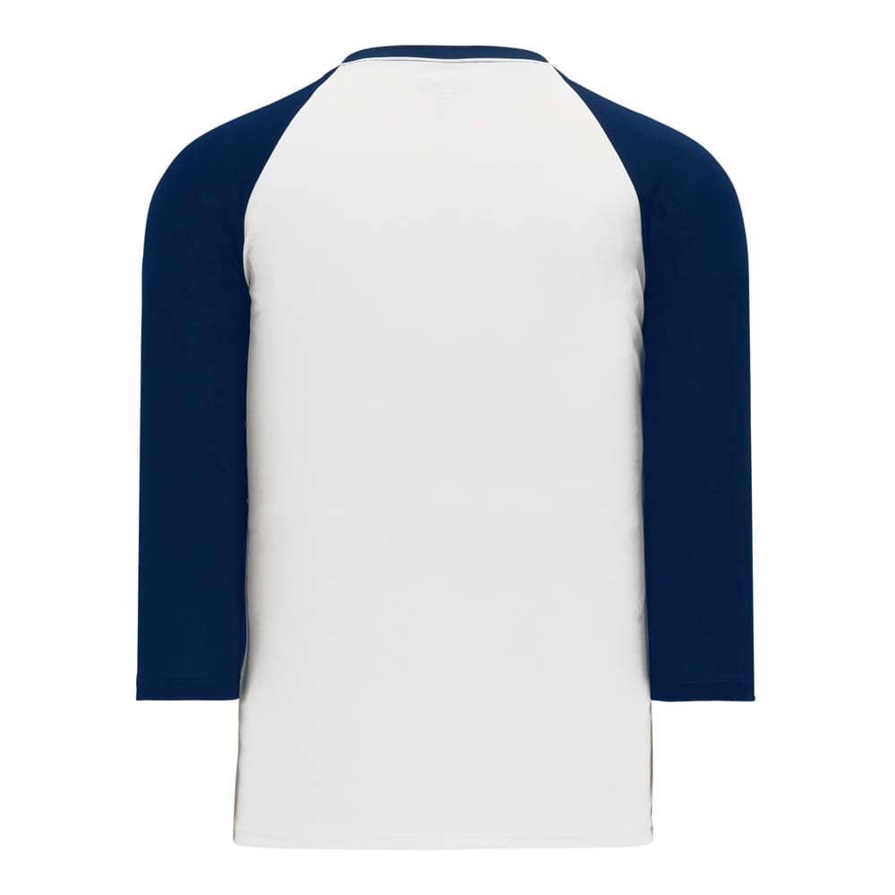 Classic 3-4 Sleeve Baseball White-Navy Shirt