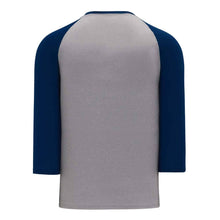 Load image into Gallery viewer, Classic 3-4 Sleeve Baseball Grey-Navy Shirt
